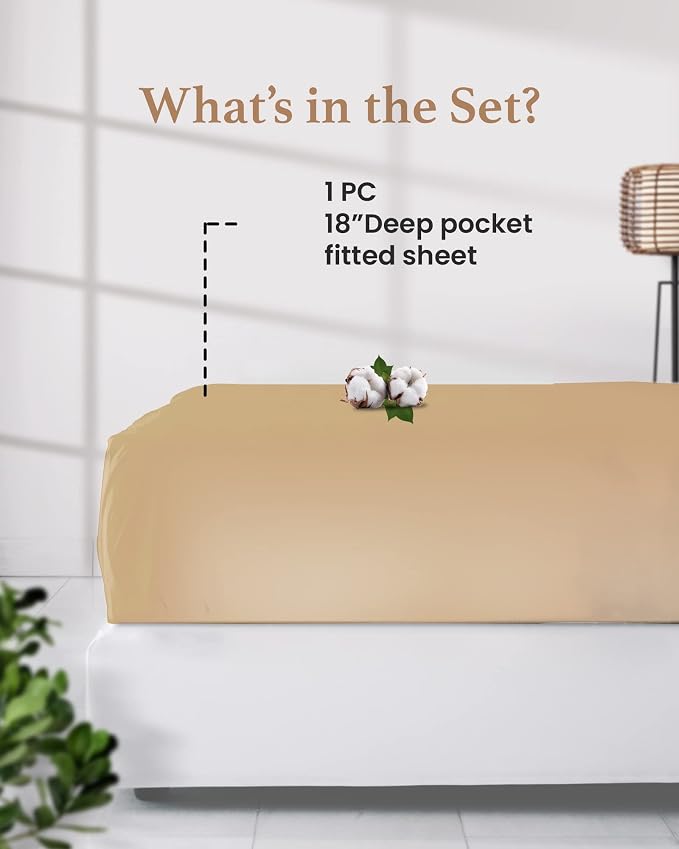 Good Sleep Bedding Queen Fitted Sheet - Image 3