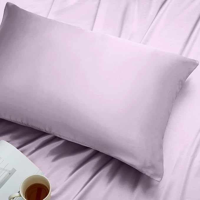 100% Mulberry Silk Pillowcase for Hair and Skin Made in USA, Pure 22 Momme Silk - Image 6