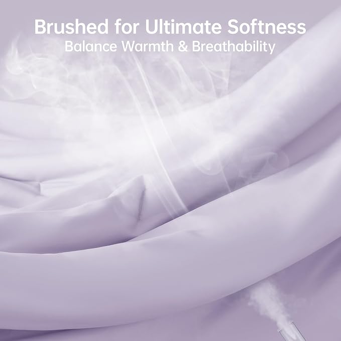 MUXHOMO Queen Comforter Set, All Season Ultra Soft Down Alternative Bedding - Image 3