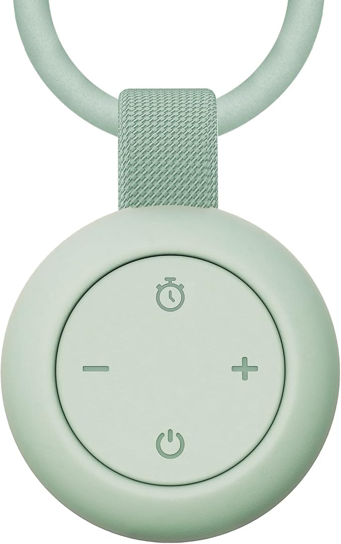 Portable Baby Sound Machine 15 Hours Battery Life, Registry Gift, Clips on Baby by jaroco