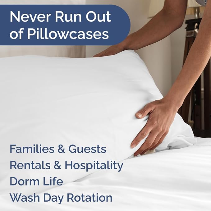 Queen Pillow Cases Set of 8 - Image 5