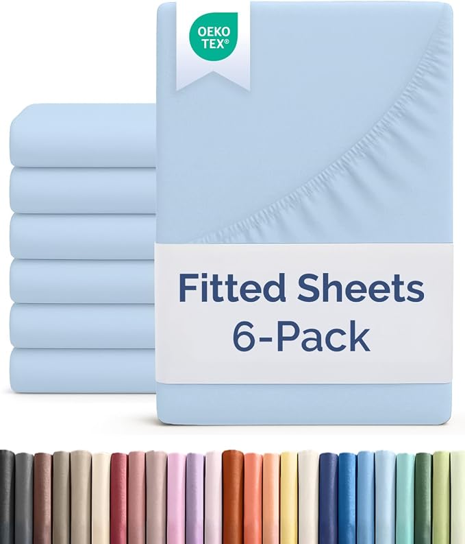 Cal King Size Fitted Bed Sheet by CGKUnlimited