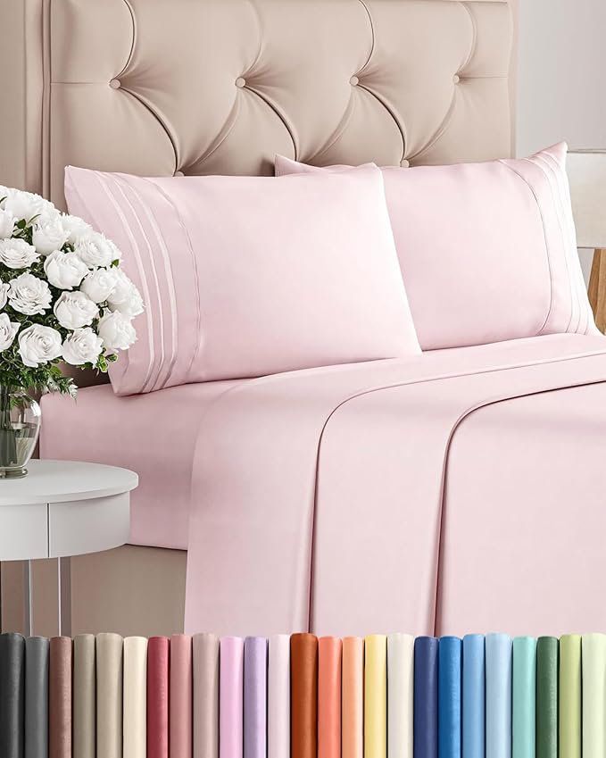 Queen Size 4 Piece Sheet Set by CGKUnlimited