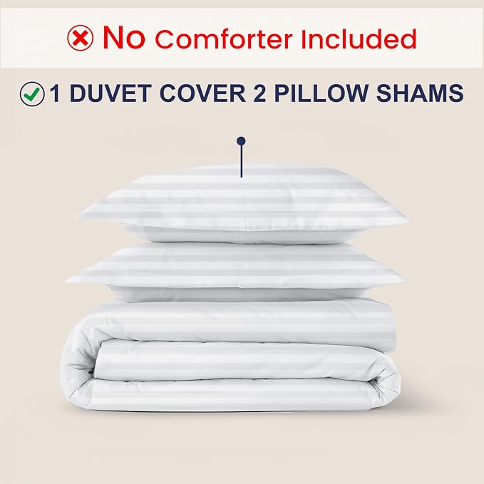 Kotton Culture 120"x120" 3 Pc Super King Plus/Super Oversize King Duvet Cover - Image 2
