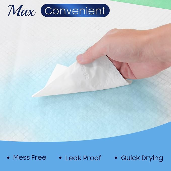 Fygrip 50 Count Hospital Grade 130 Gram 36” x 36” Max Absorbency Disposable - Image 5