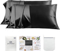 PROMEED 100% Mulberry Silk Pillowcase Set of 2, 23 Momme 3rd Gen Grade 6A+ 100% by PromeedTextile