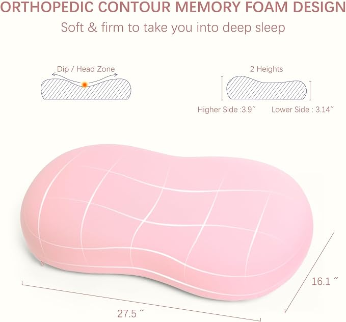 KEEPMOV Cervical Memory Foam Pillow: Neck Pillows - Image 6