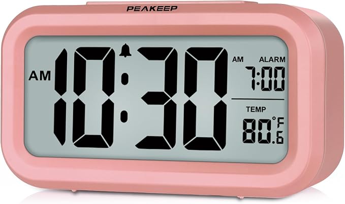 Peakeep Night Light Digital Alarm Clock by PEAKEEP