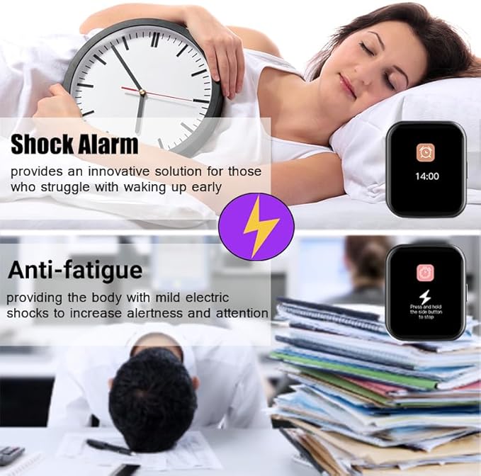 Electric Shock Alarm Clock for Heavy Sleepers | Wearable Silent Strong Zap - Image 6