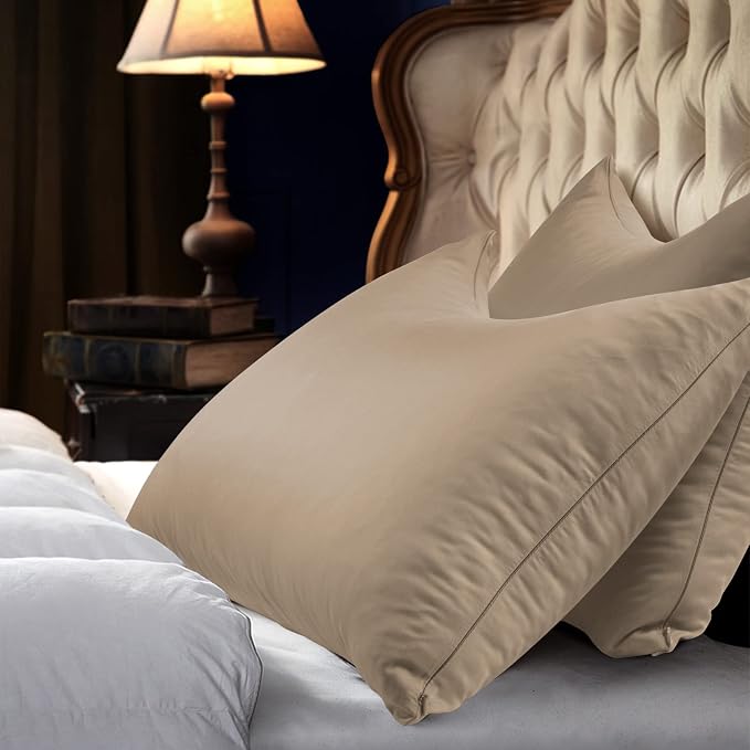 Cooling Crescent Side Sleeper Pillow Cases King Size Set of 2 - Image 7