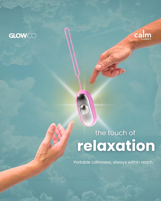 Glowco CalmCarry Sleep Aid Device – Handheld Microcurrent Relaxation Tool - Image 7