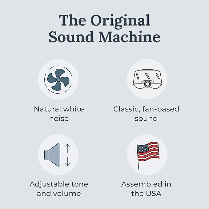Yogasleep Dohm The Original White Noise Machine, Relaxing Natural Sound from a - Image 2