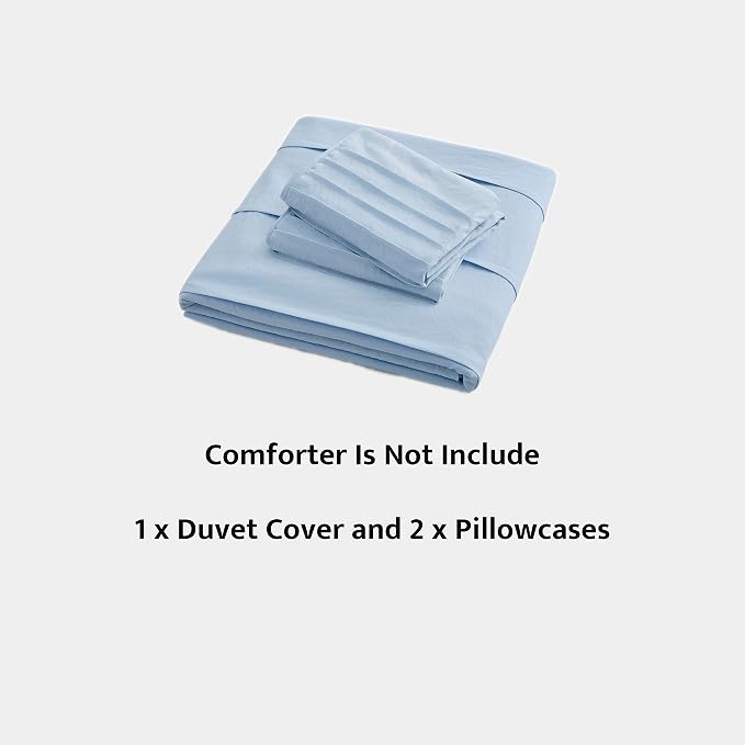 Oli Anderson Airy Blue Duvet Cover Queen Size - Image 7
