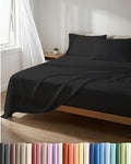 Lightweight 4 Piece Bed Sheet Set Queen Size by CGKUnlimited