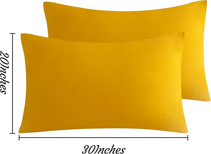 NTBAY Queen Pillow Cases Set of 2, 2 Pack Brushed Microfiber 20x30 Pillow Cases - Image 6