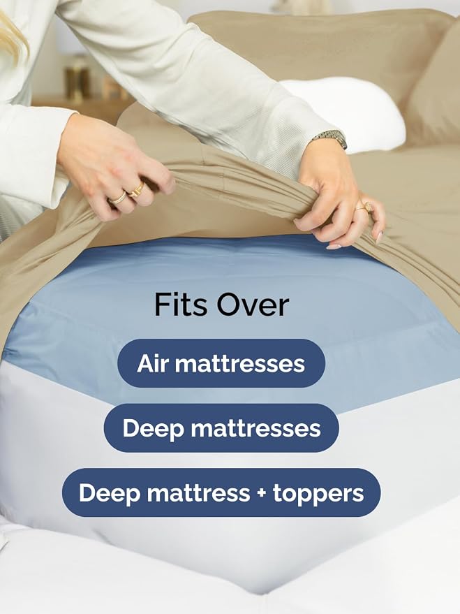 Extra Deep Twin Fitted Sheet - Image 6