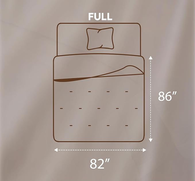 Utopia Bedding Comforters Full Size, All Season Duvet Insert, Down Alternative - Image 2