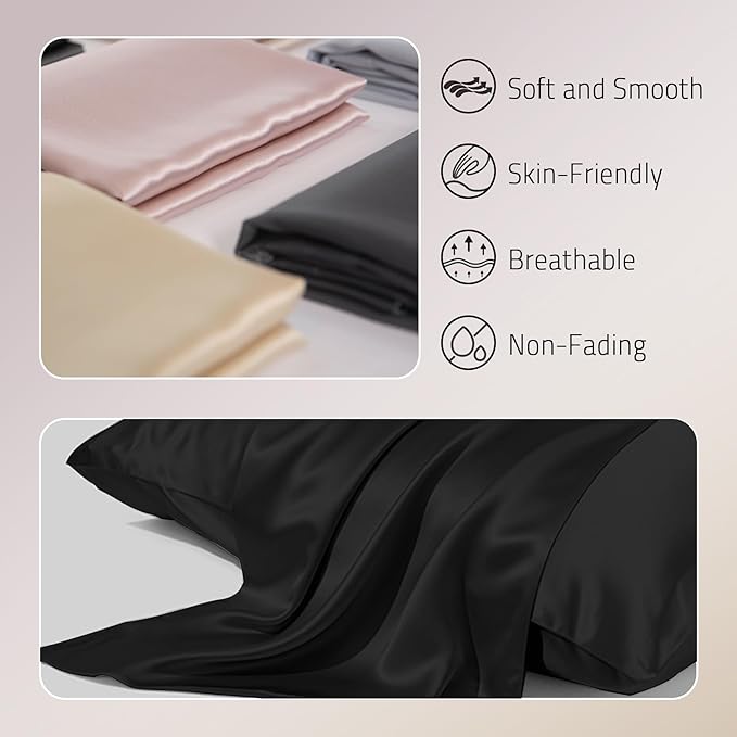 Gabire Mulberry Silk Pillowcase - Image 2