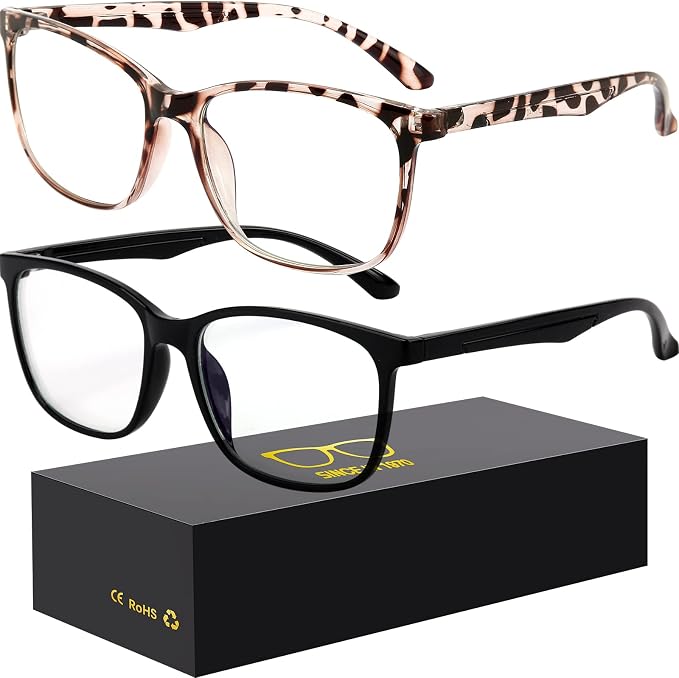 Oilway Blue-Light Blocking Glasses Computer Reading/Gaming/TV/Phones Glasses by Oilway