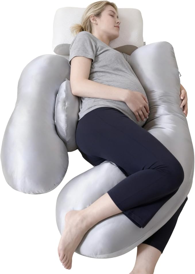 Pregnancy Pillows for Side Sleeping by NOONTIDE