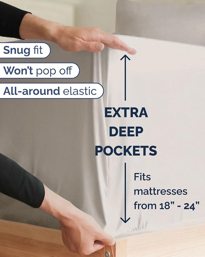 Extra Deep Twin XL Sheet Set - Image 3