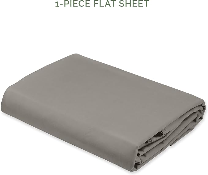 Elegant Comfort Premium Hotel Quality 1-Piece Flat Sheet, Luxury & Softest 1500 - Image 2