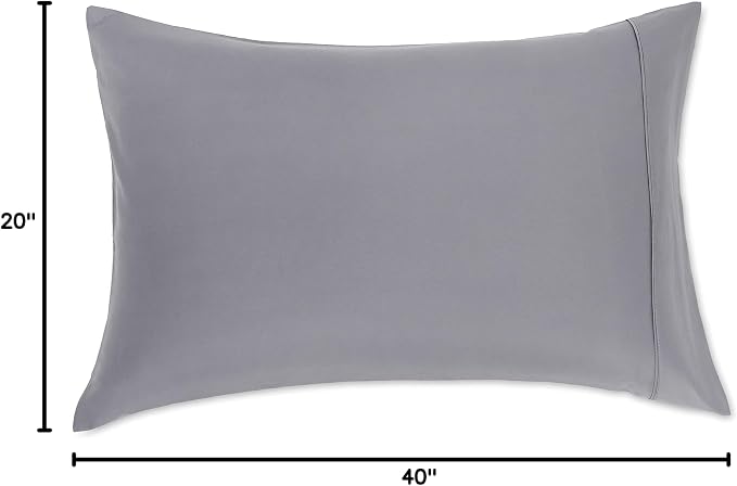 Amazon Basics King Pillowcases Set of 2 - Image 6