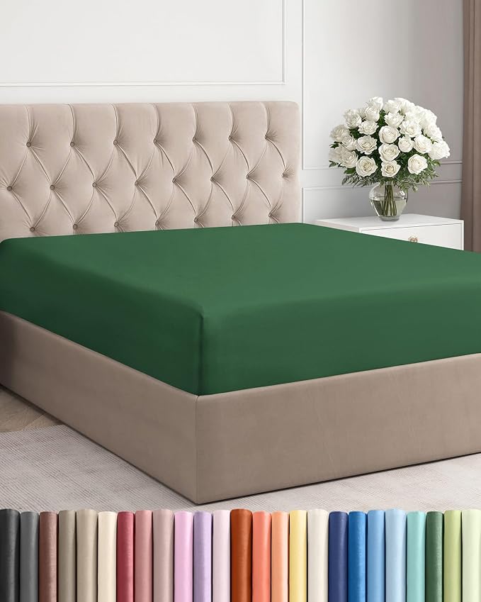 Queen Fitted Bed Sheet by CGKUnlimited