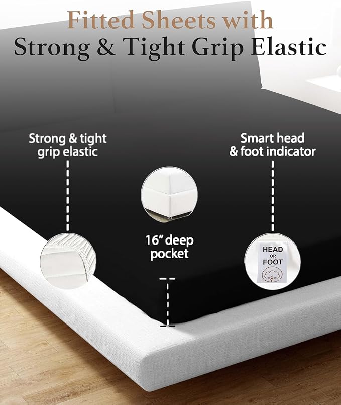 Good Sleep Bedding Fitted Sheet King - Image 4