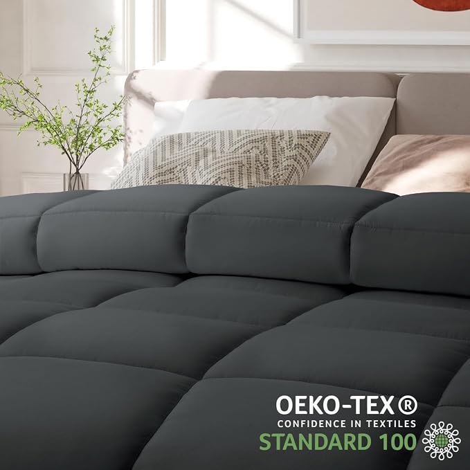 COHOME Premium Twin XL Size Comforter, All-Season Quilted Down Alternative - Image 6