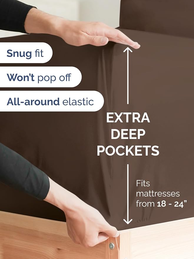 Extra Deep Queen Fitted Sheet - Image 2