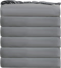 Bulk King Fitted Sheet Only Deep Pocket 6 Pack, Quick Sort Bottom Bed Sheets by Culve