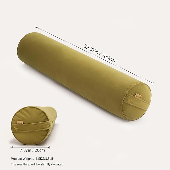 Body Pillow for Adults, Long Round Pillow, Big Cylindrical Pillow, Large Full - Image 2