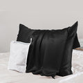 PROMEED Upgraded Grade 6A+ Black Silk Pillowcase by PromeedTextile