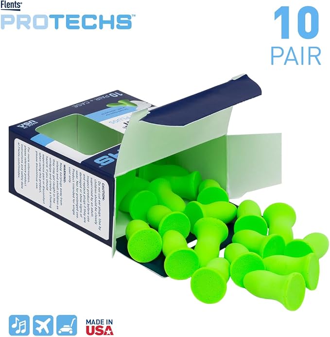 Flents Protechs Foam Ear Plugs, 10 Pair - Image 2