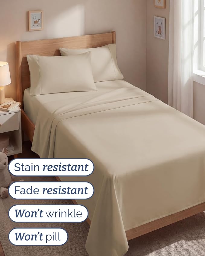 Twin 4 Piece Sheet Set - Image 5