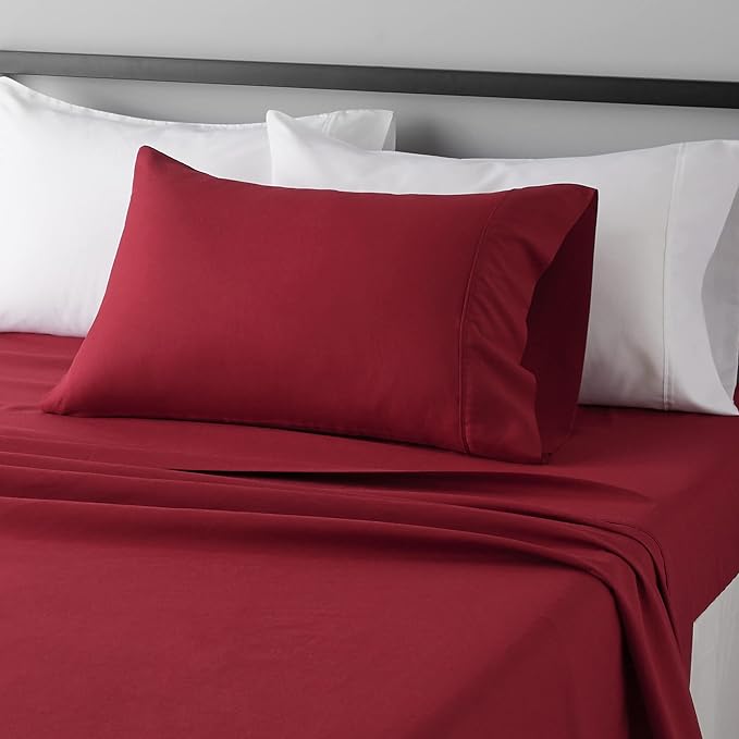 Amazon Basics Lightweight Breathable Brushed Microfiber 3 Piece Wrinkle by AmazonBasics