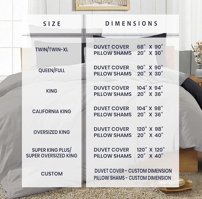 Kotton Culture 1 Pc Queen Size Duvet Cover Only -100% Egyptian Cotton 600 TC - Image 3