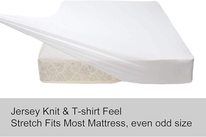 Stretch Twin Fitted Sheet Only - Image 3