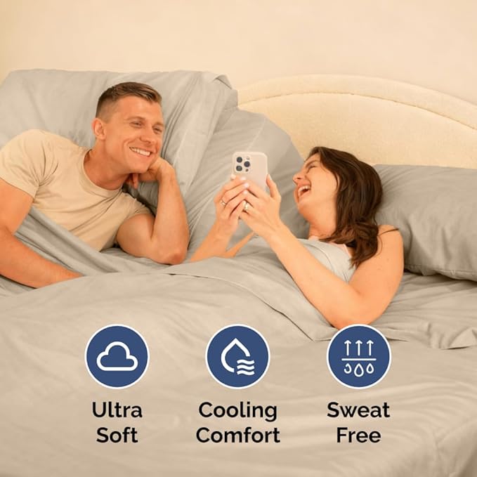 Flex Top Split Head King 4 Piece Sheet Set - Image 5