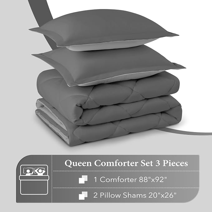 downluxe Queen Comforter Set - Image 6