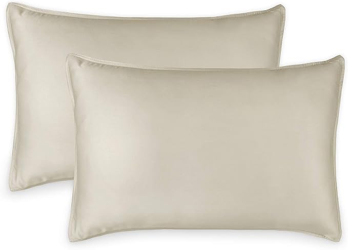 Queen Pillowcases by Pure Bamboo, Genuine 100% Organic Viscose Derived from by PureBamboo