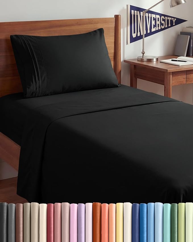 Twin XL Size 3 Piece Sheet Set by CGKUnlimited