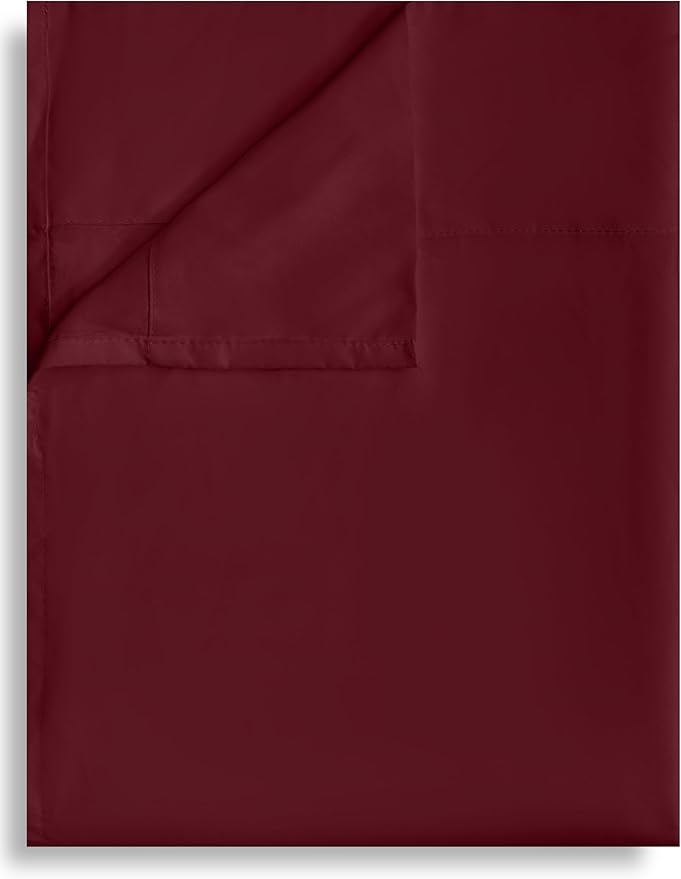 King Flat Sheet Only, 1 Pack Top Bed Sheets, Soft Breathable Brushed Microfiber by Culve