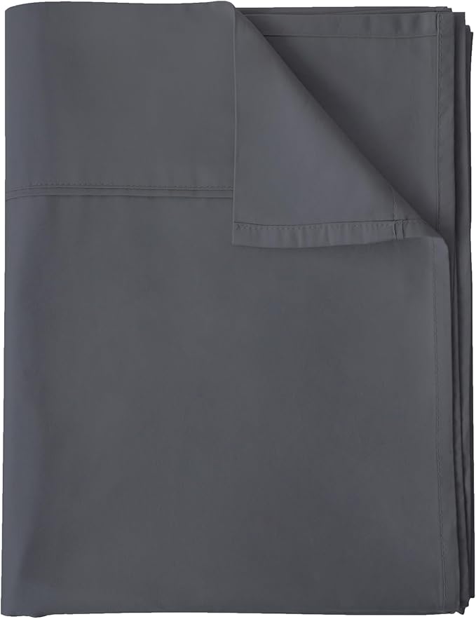 Flat Sheet Only Full Size, 400 TC 100% Egyptian Cotton Flat Sheet by ShunjieHome