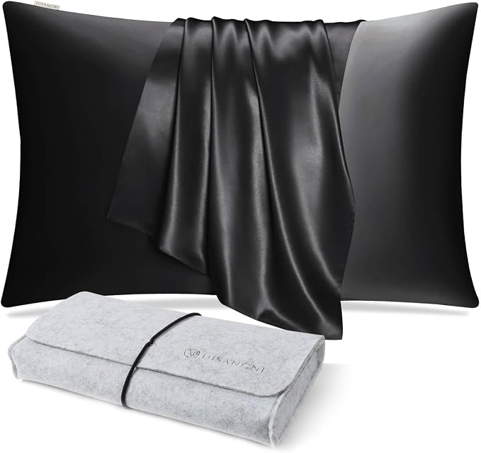 DISANGNI 100% Natural Mulberry Silk Pillow case by DISANGNI