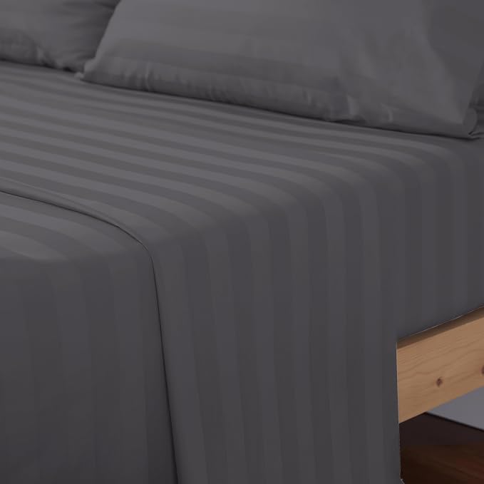 Cotton Full Flat Sheet Only, 600 Thread Count 100% Egyptian Cotton Top Sheet - Image 7