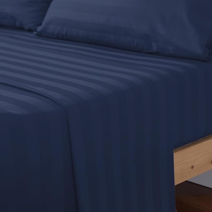 Cotton Queen Flat Sheet Only, 600 Thread Count 100% Egyptian Cotton Top Sheet - Image 7