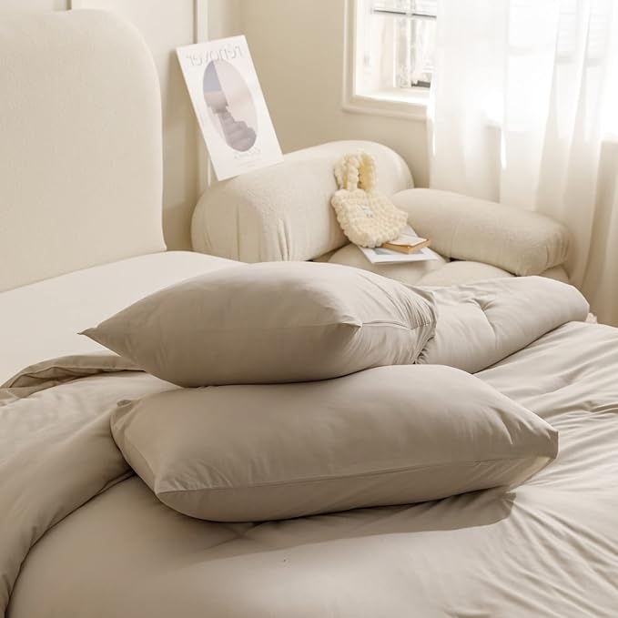 ROSGONIA Oversized King Comforter 128x120 - Image 6