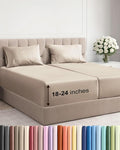 Extra Deep Split King Sheet Set by CGKUnlimited